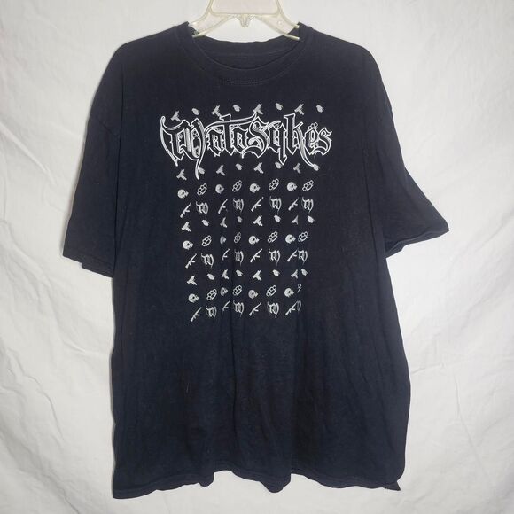 Y2K cyber grunge emo skater tee - Picture 1 of 3